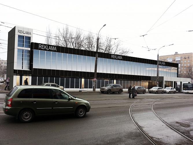Торговые ряды по ул. Аврора, г. Самара